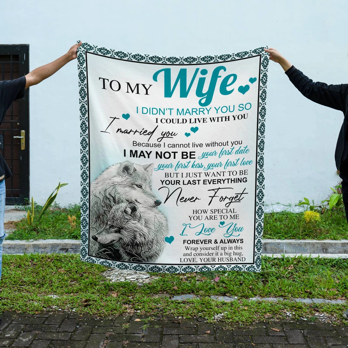 Special Blanket Gift For Your  Wife - From Husband