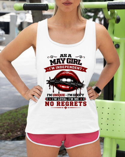 MAY - I'M UNIQUE GOOFY LOYAL For WOMAN T-Shirt - TRACY05 (SKU2608-478-05)
