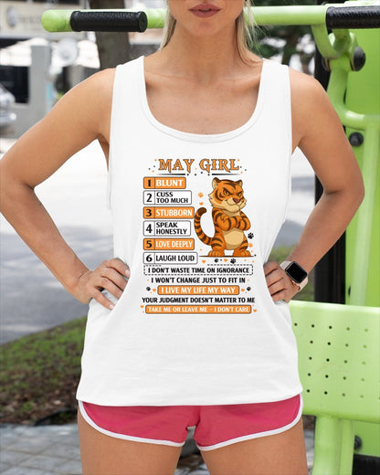 MAY - Characteristics of May Girls T-Shirt FOR WOMAN - TRACY05 (SKU2602-219-05)