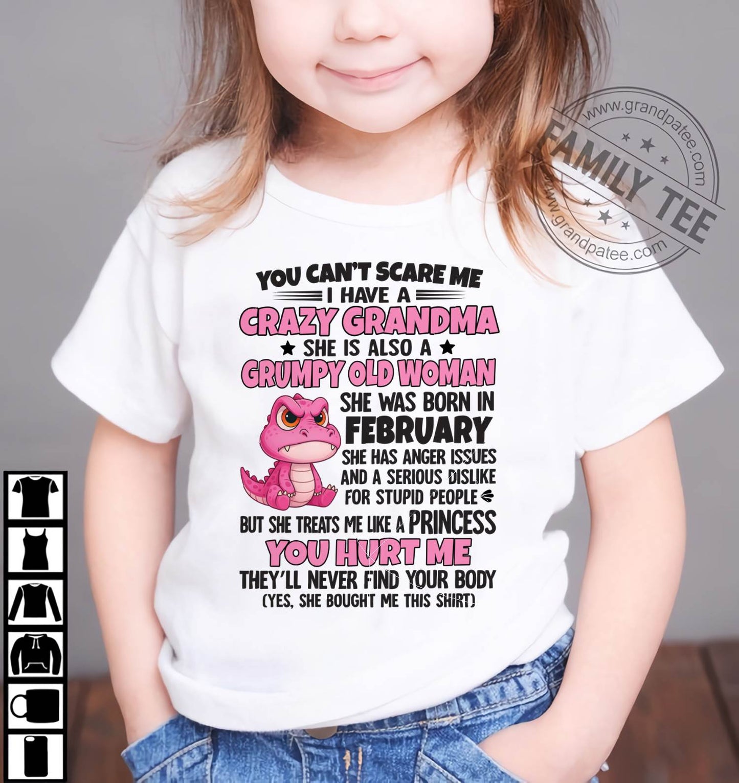 You Can’t Scare Me - Gift For Grandson And Granddaughter From Grandma - XUAN02 (SKU09-130-02)