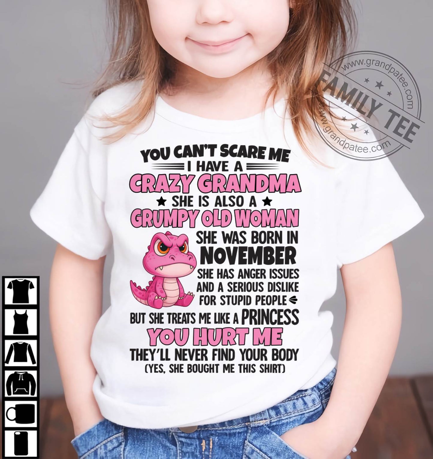 You Can’t Scare Me - Gift For Grandson And Granddaughter From Grandma - XUAN11 (SKU09-130-11)