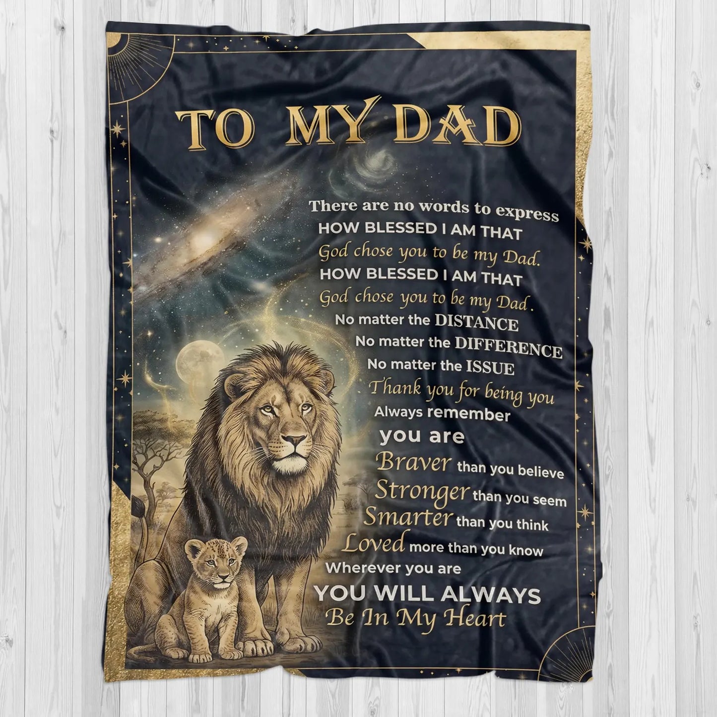 Special Gift For Your Dad Blanket - From Son