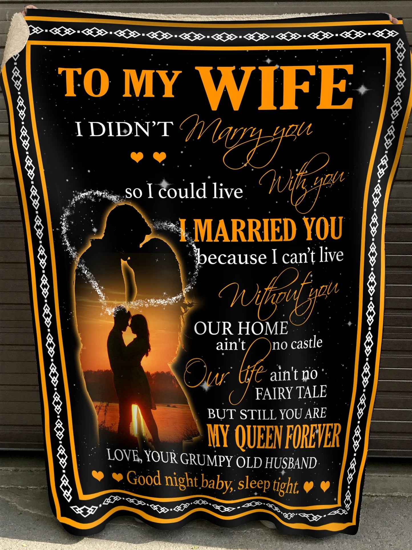 Special Blanket Gift For Your Wife - From  Husband