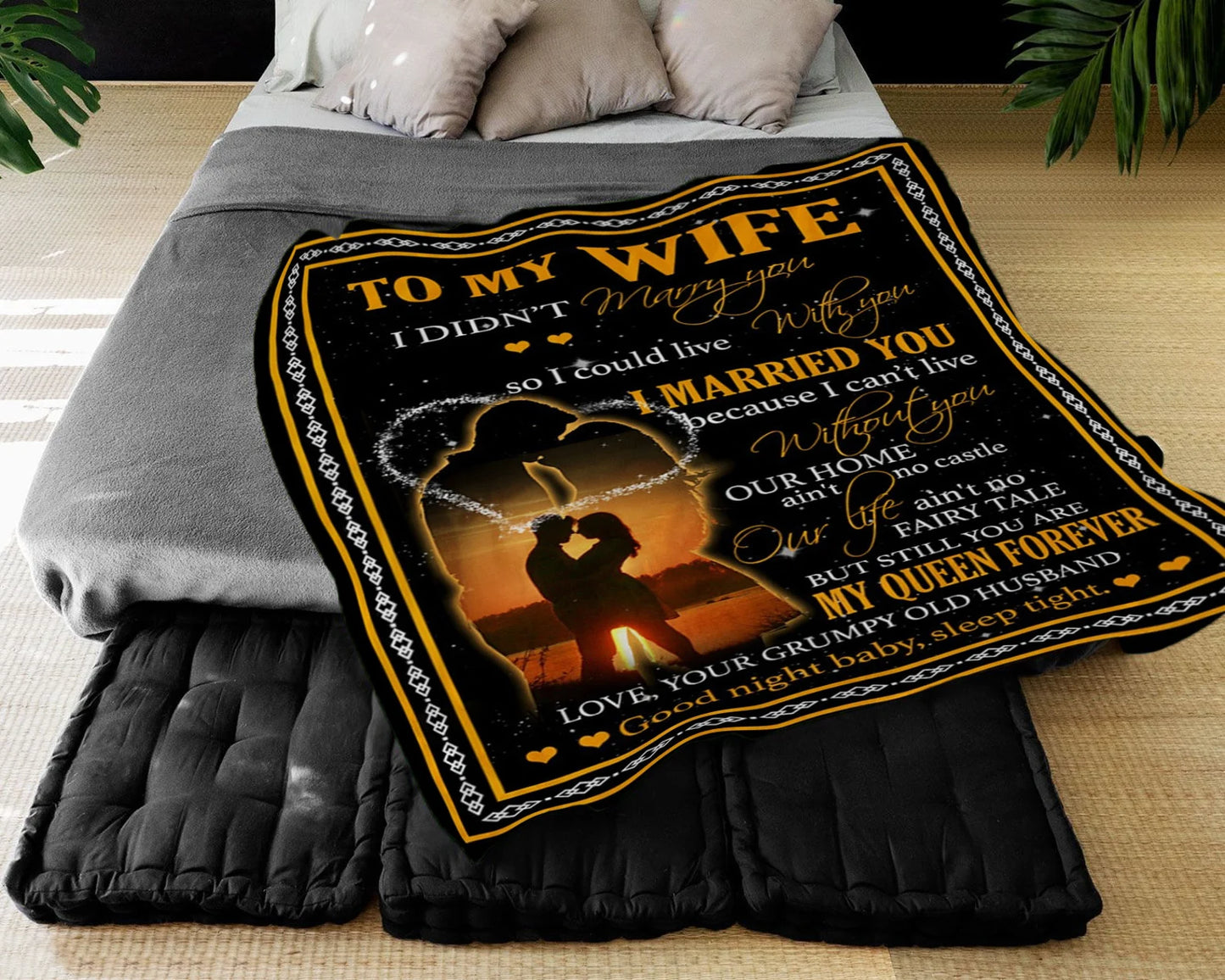 Special Blanket Gift For Your Wife - From  Husband