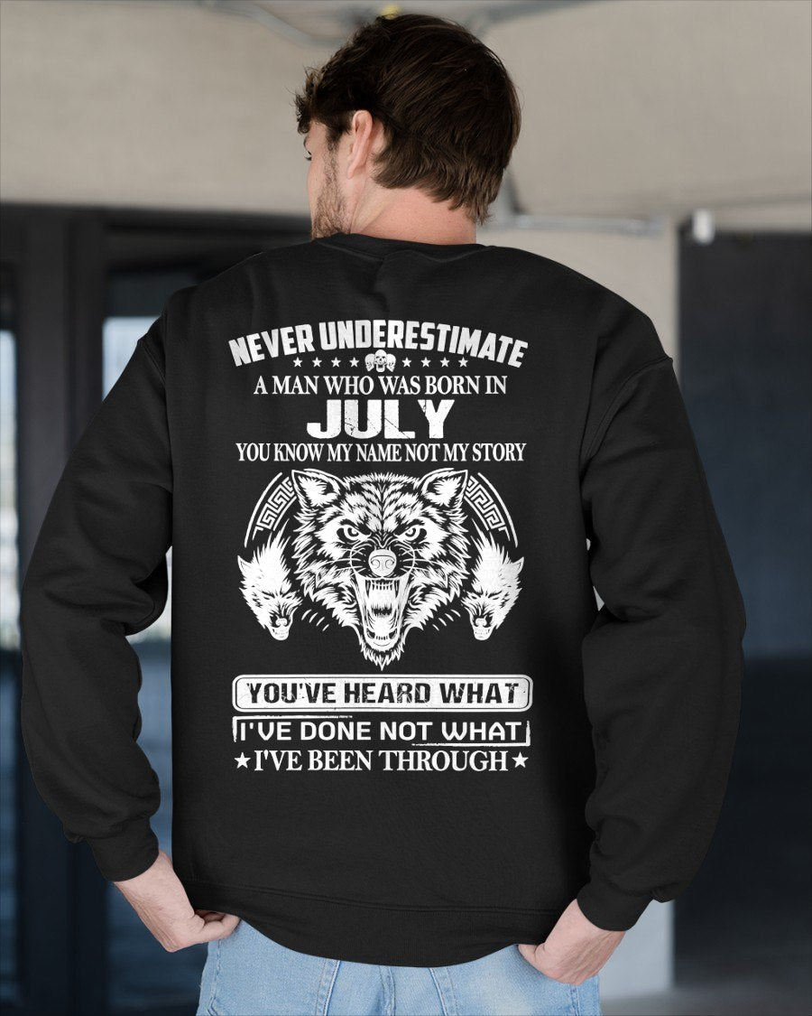 JULY - YOU KNOW MY NAME BUT MY STORY T-Shirt For MAN - TRACY07 (SKU2605-373-07)