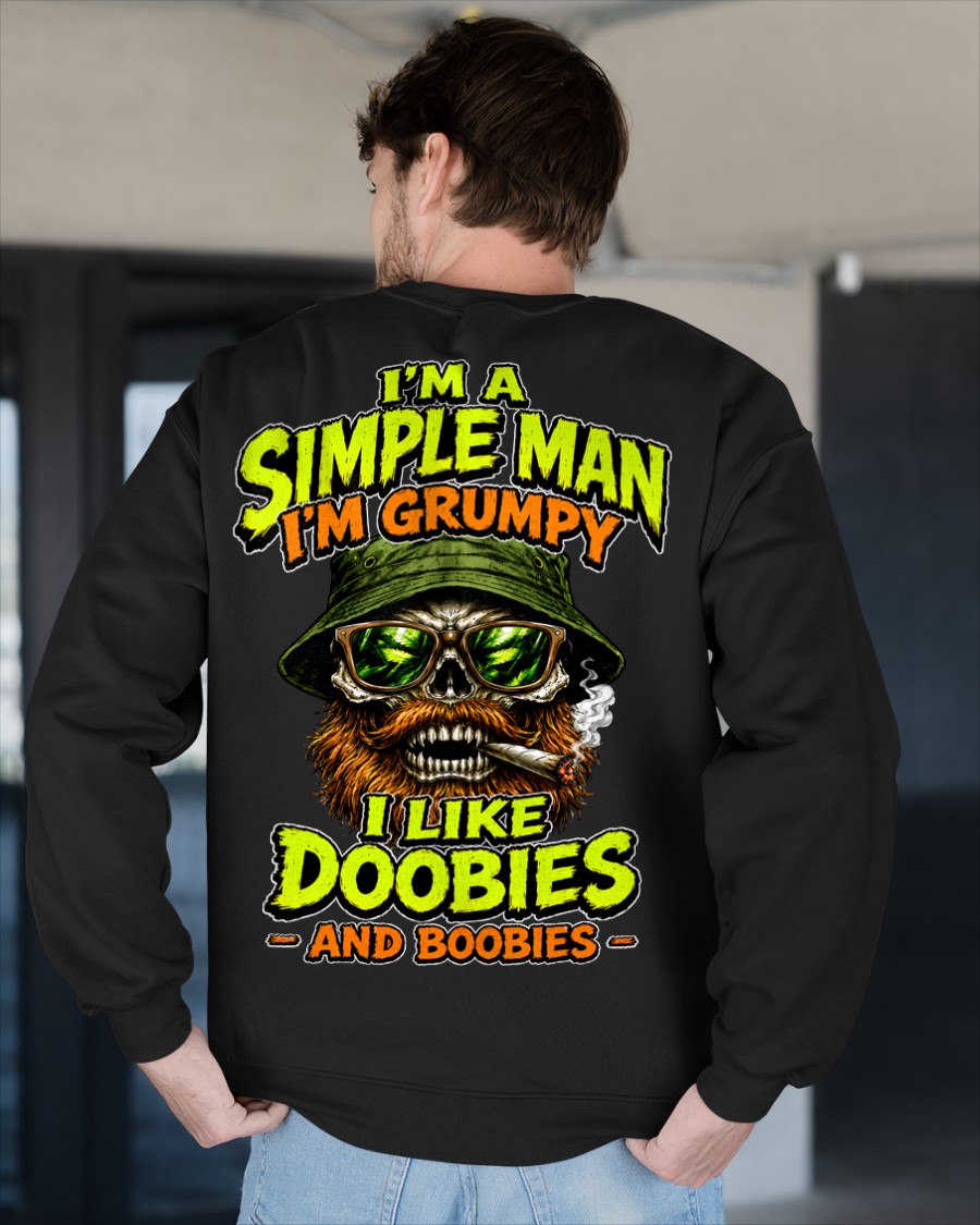I'M A SIMPLE MAN - Birthday T-Shirt For MAN - TRACY00 (SKU2608-393-00)