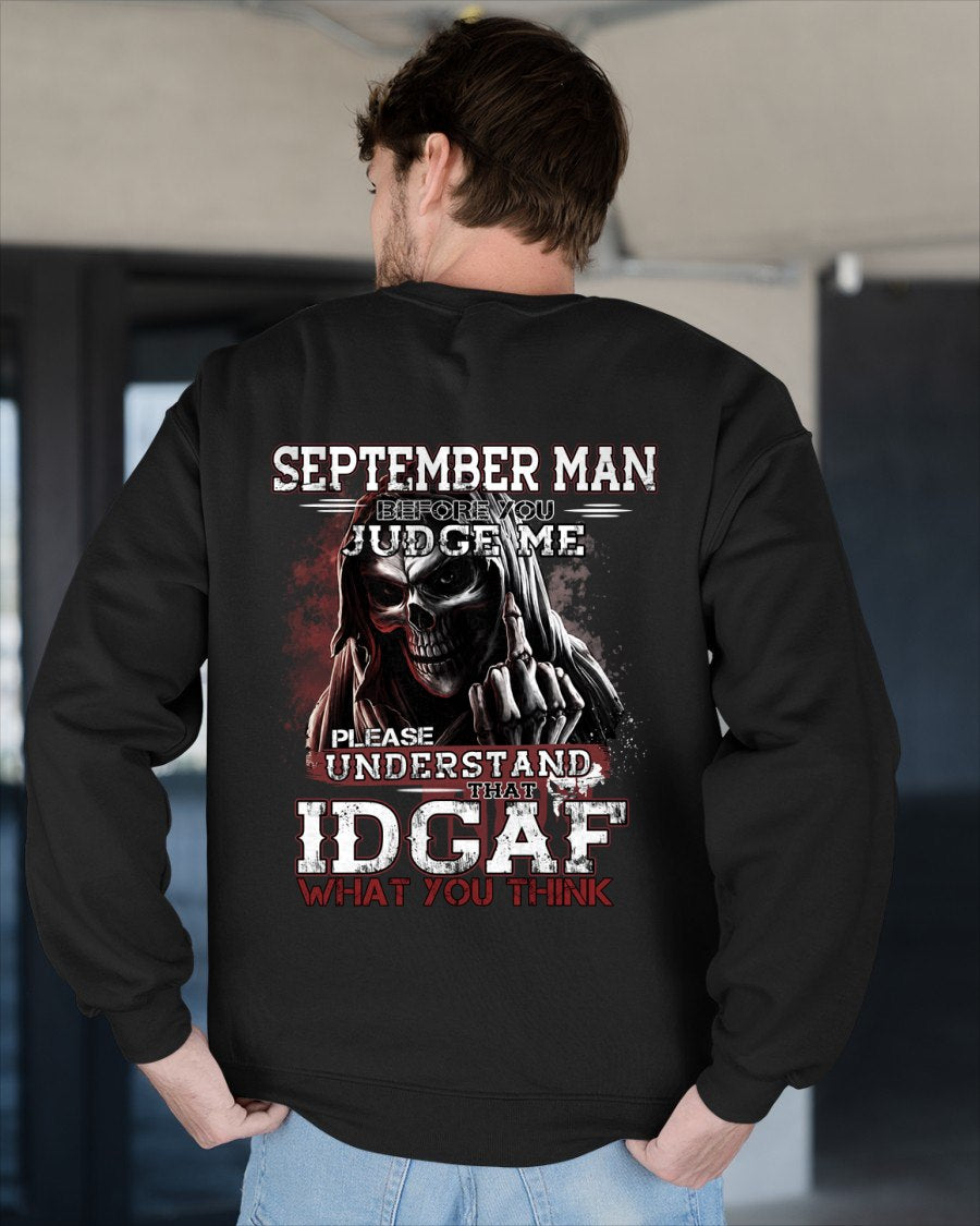 SEPTEMBER - BEFORE YOU JUDGE ME T-shirt For MAN - TRACY09 (SKU2605-275-09)