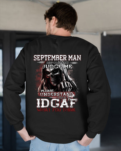SEPTEMBER - BEFORE YOU JUDGE ME T-shirt For MAN - TRACY09 (SKU2605-275-09)
