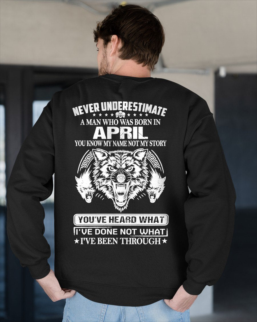 APRIL - YOU KNOW MY NAME BUT MY STORY T-Shirt For MAN - TRACY04 (SKU2605-373-04)