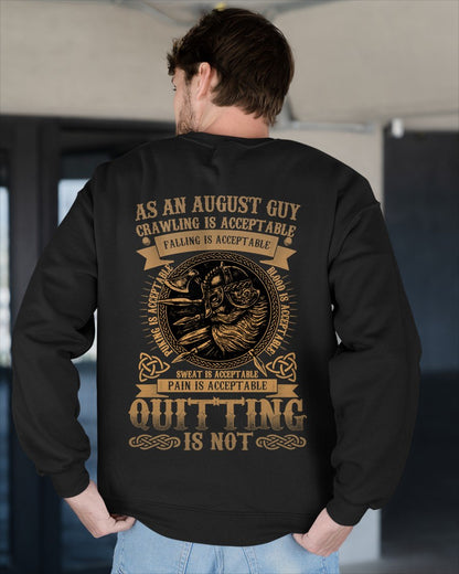 AUGUST - CRAWLING IS ACCEPTABLE T-Shirt For MAN - TRACY08 (SKU2606-150-08)