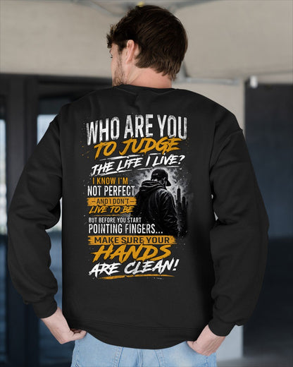 HANDS ARE CLEAN T-shirt For MAN - TRACY00 (SKU2605-305-00)