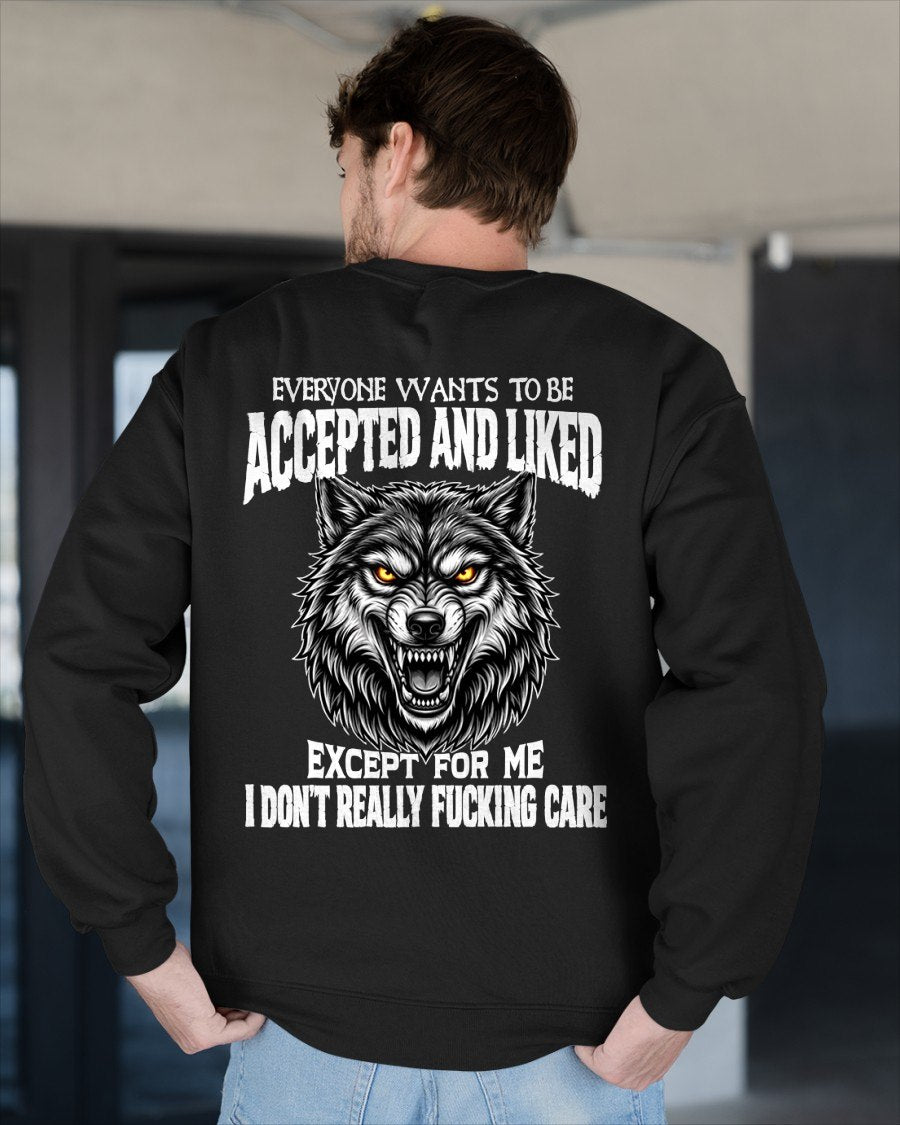 "I DON'T CARE" T-shirt For MAN - TRACY00 (SKU2607-10-00)