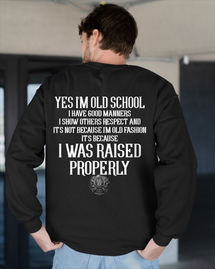 I WAS RAISED PROPERLY T-Shirt For MAN - TRACY00 (SKU2606-184-00)