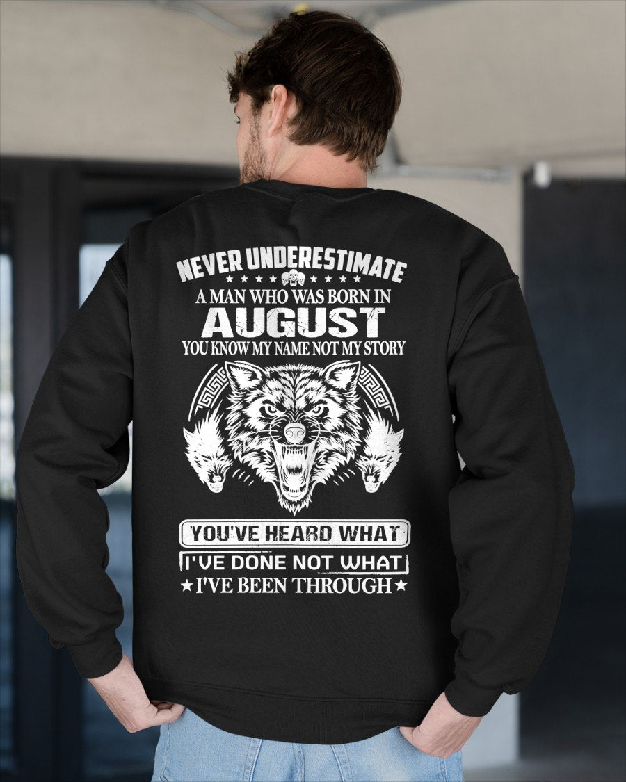 AUGUST - YOU KNOW MY NAME BUT MY STORY T-Shirt For MAN - TRACY08 (SKU2605-373-08)