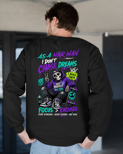MARCH - I DON'T CHASE DREAM T-Shirt For MAN - TRACY03 (SKU2605-361-03)