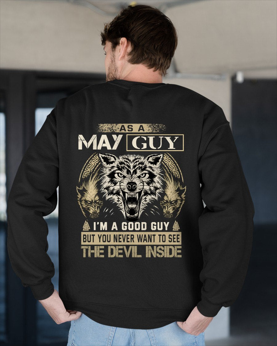 MAY - THE DEVIL INSIDE T-shirt For MAN - TRACY05 (SKU2605-272-05)