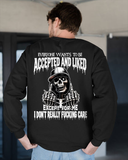 "I DON'T REALLY FUCKING CARE" T-shirt For MAN - TRACY00 (SKU2606-268-00)