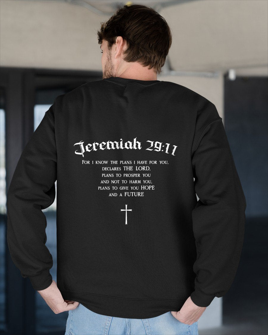 Jeremiah 2911 Christian Bible Verse Religious Back Design T-Shirt For MAN - TRACY00 (SKU-TRAN-180505)