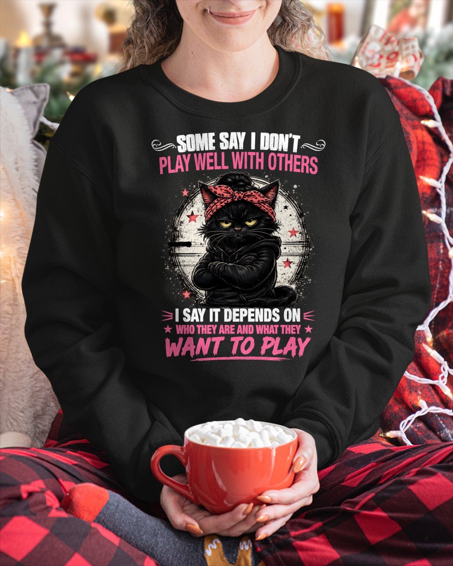 DEPENDS ON WANTS TO PLAY T-Shirt For WOMAN - TRACY00 (SKU2606-114-00)