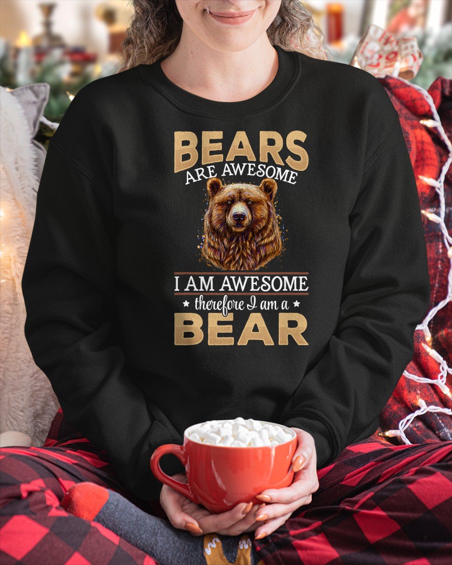 Brown Bear Grizzly Animals - Bears are Awesome T-Shirt For WOMAN - TRACY00 (SKU-TRAN-160502)