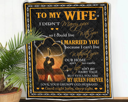 Special Blanket Gift For Your Wife - From  Husband