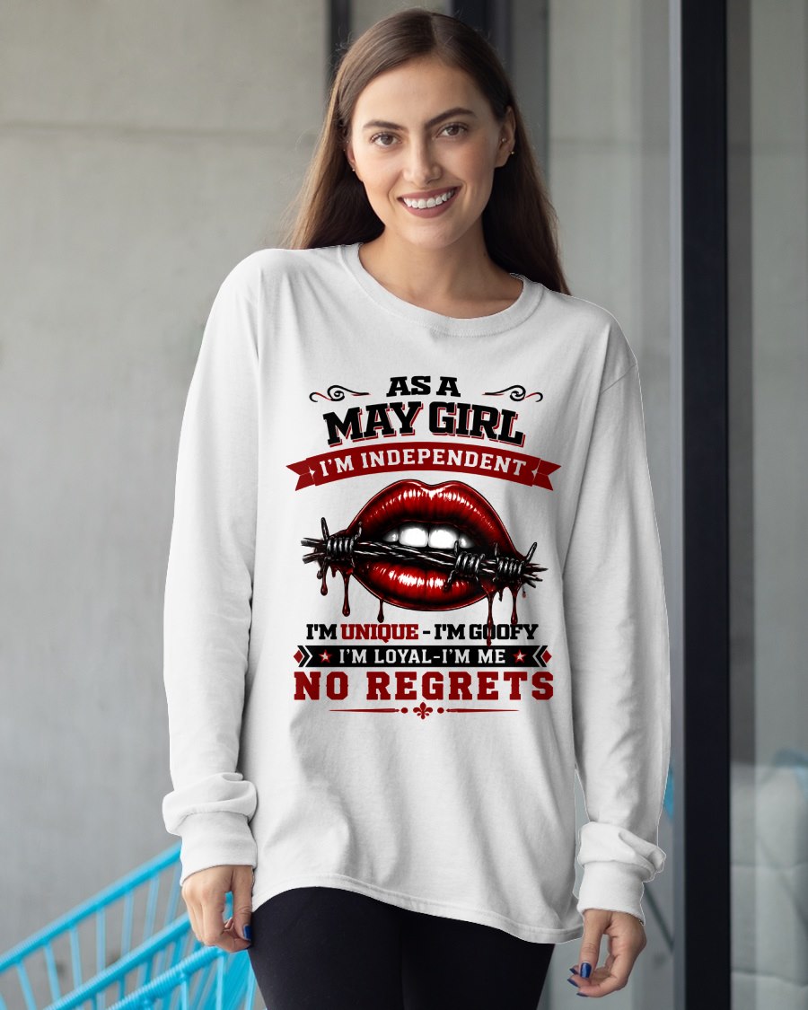 MAY - I'M UNIQUE GOOFY LOYAL For WOMAN T-Shirt - TRACY05 (SKU2608-478-05)