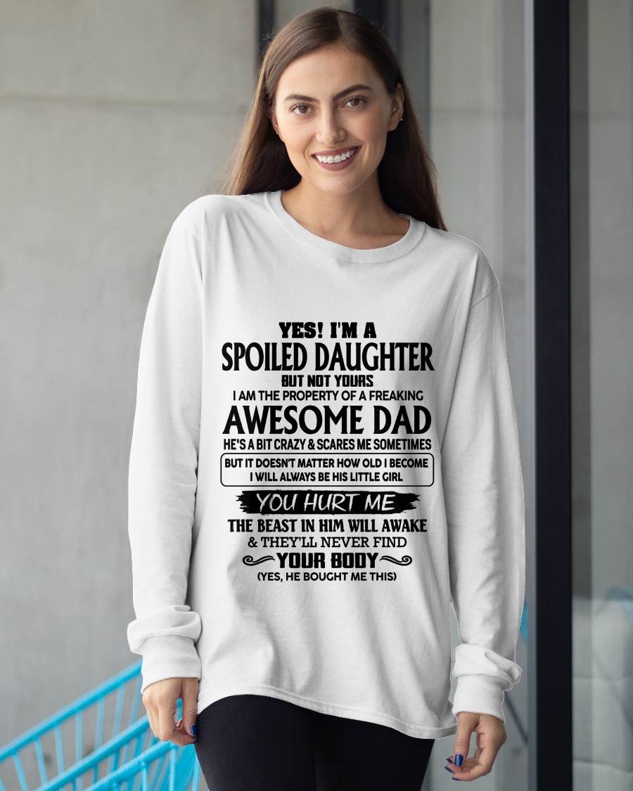 "I WILL ALWAYS BE LITTLE GIRL OF MY DAD" – SPECIAL GIFT FROM DAD – tracy00 (SKU2607-107-00)