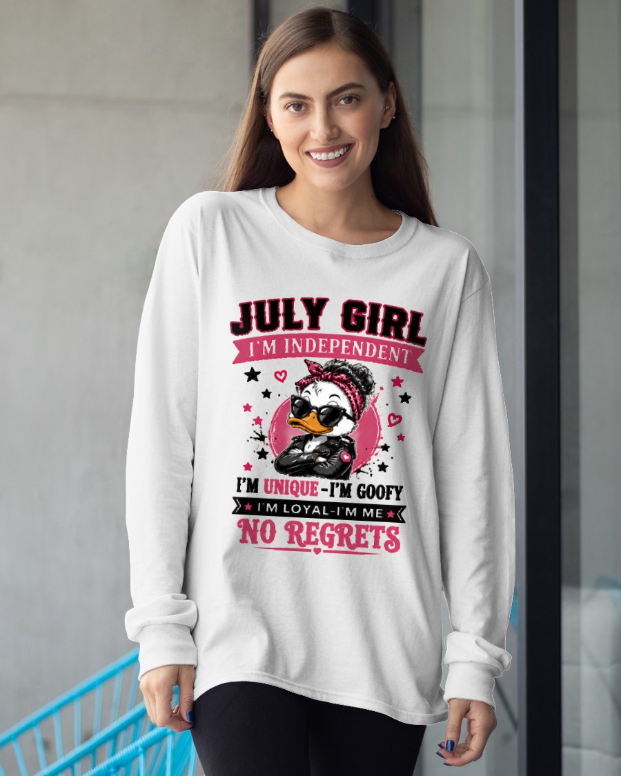 JULY - I'M UNIQUE GOOFY LOYAL T-shirt For WOMAN - TRACY07 (SKU2608-421-07)