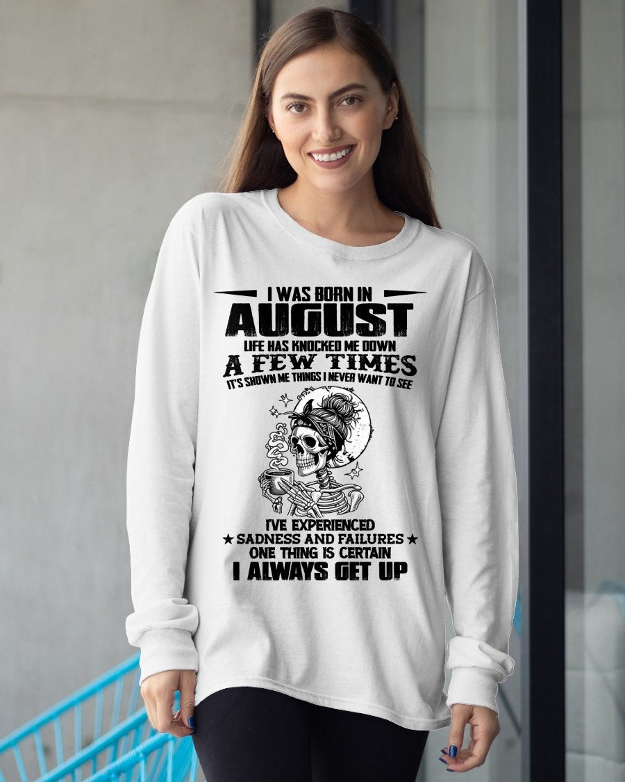 AUGUST - LIFE HAS KNOCKED ME DOWN A FEW TIMES For WOMAN - TRACY08 (SKU2606-338-08)