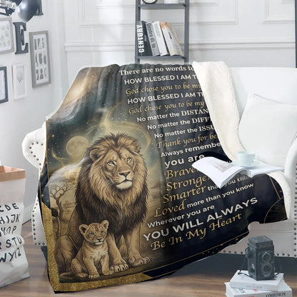 Special Gift For Your Dad Blanket - From Son