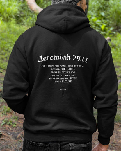 Jeremiah 2911 Christian Bible Verse Religious Back Design T-Shirt For MAN - TRACY00 (SKU-TRAN-180505)