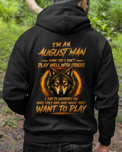 AUGUST - WHAT THEY WANT TO PLAY - Birthday T-Shirt For MAN - TRACY08 (SKU2608-12-08)