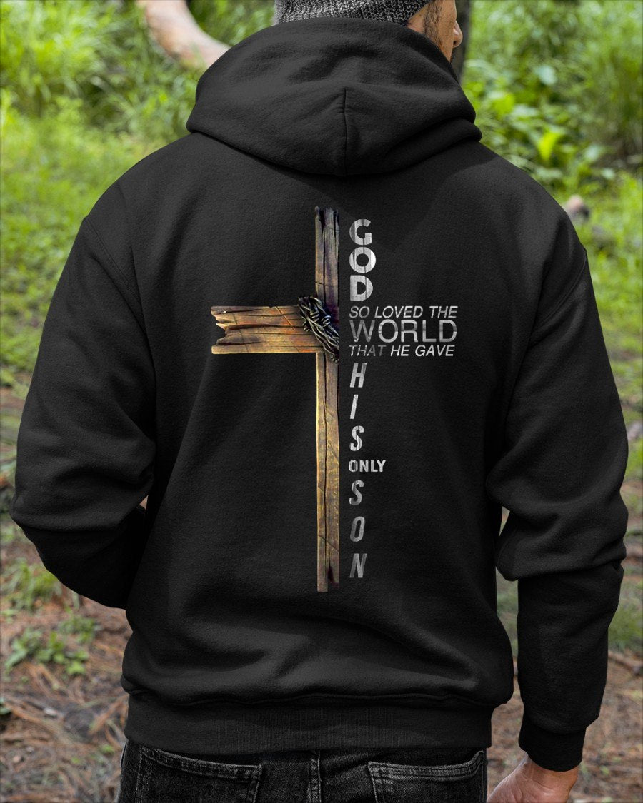 Son of God Jesus Christ Cross Christian 9 John 3 16 T-Shirt For MAN - TRACY00 (SKU-TRAN-180506)