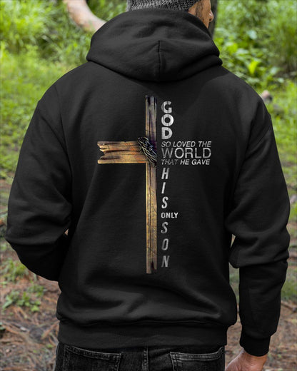 Son of God Jesus Christ Cross Christian 9 John 3 16 T-Shirt For MAN - TRACY00 (SKU-TRAN-180506)