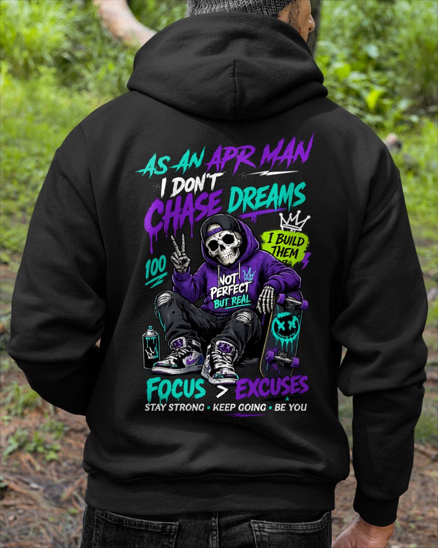 APRIL - I DON'T CHASE DREAM T-Shirt For MAN - TRACY04 (SKU2605-361-04)