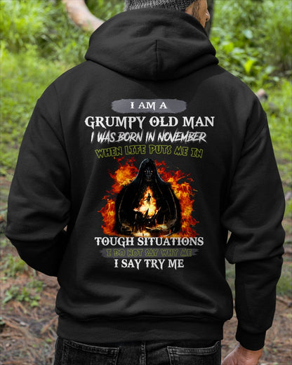 NOVEMBER - TOUGH SITUATIONS T-shirt For MAN - TRACY11 (SKU2605-418-11)