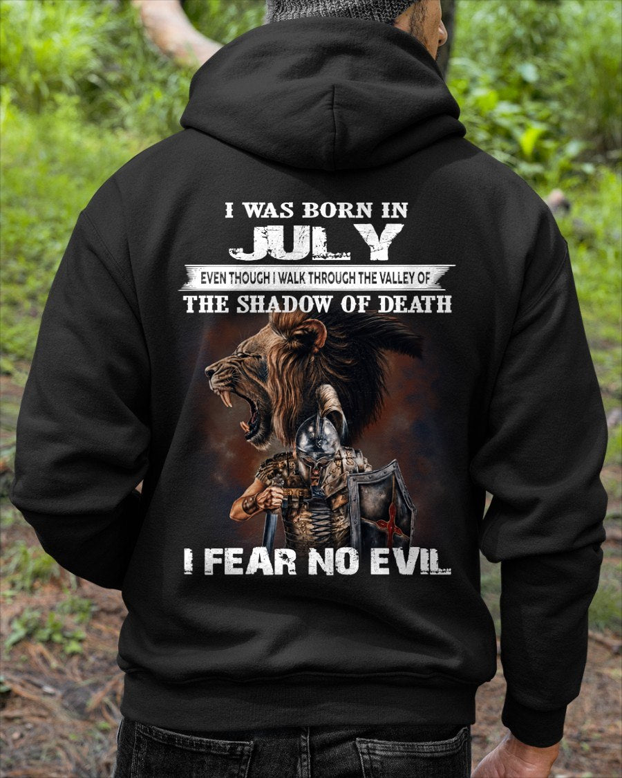 JULY - EVEN THOUGH I WALK THROUGH THE VALLEY T-Shirt For MAN - TRACY07 (SKU2606-168-07)