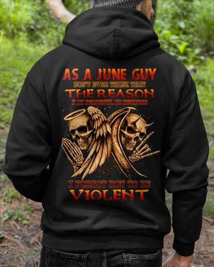 JUNE - I AM PEACEFUL T-Shirt For MAN - TRACY06 (SKU2606-226-06)