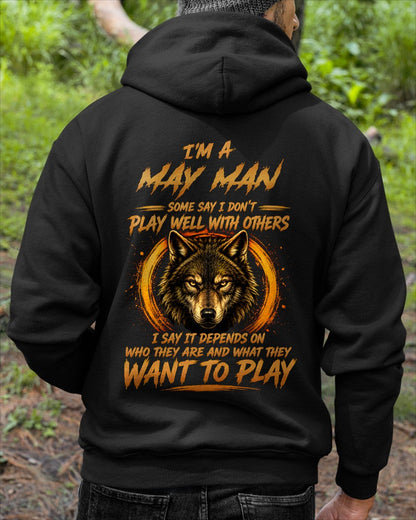 MAY - WHAT THEY WANT TO PLAY - Birthday T-Shirt For MAN - TRACY05 (SKU2608-12-05)