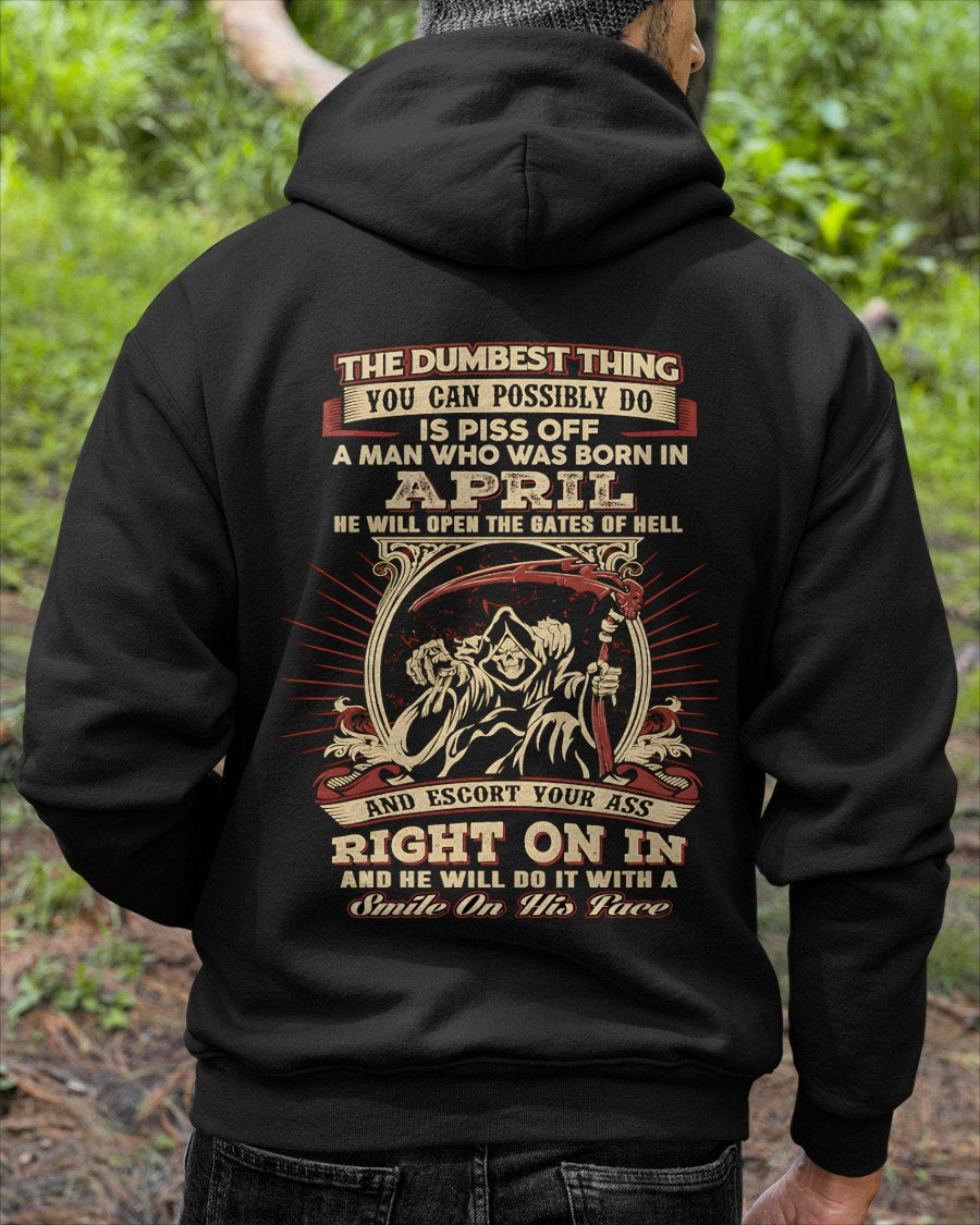 APRIL - THE DUMBEST THING YOU CAN POSSIBLY T-shirt For MAN - TRACY04 (SKU2605-292-04)