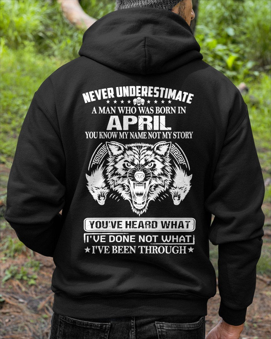 APRIL - YOU KNOW MY NAME BUT MY STORY T-Shirt For MAN - TRACY04 (SKU2605-373-04)