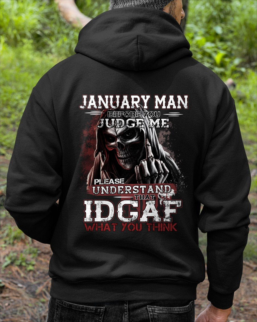 JANUARY - BEFORE YOU JUDGE ME T-shirt For MAN - TRACY01 (SKU2605-275-01)