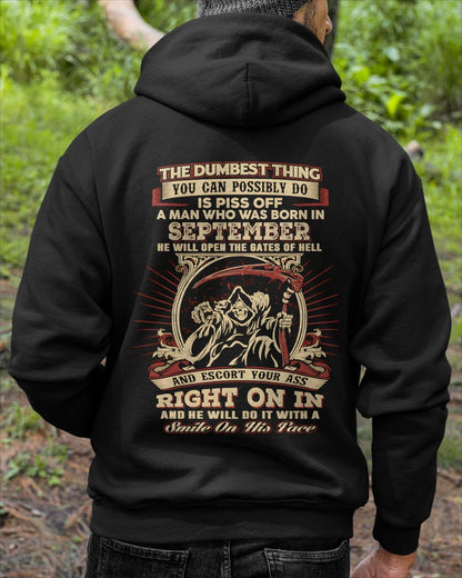 SEPTEMBER - THE DUMBEST THING YOU CAN POSSIBLY T-shirt For MAN - TRACY09 (SKU2605-292-09)