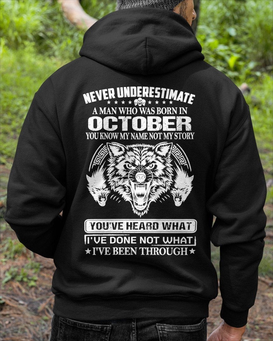 OCTOBER - YOU KNOW MY NAME BUT MY STORY T-Shirt For MAN - TRACY10 (SKU2605-373-10)