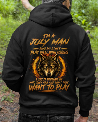 JULY - WHAT THEY WANT TO PLAY - Birthday T-Shirt For MAN - TRACY07 (SKU2608-12-07)