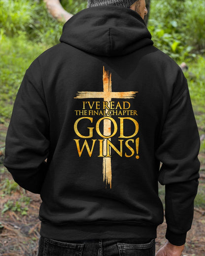 I've Read The Final Chapter God Wins Christian Faith Cross T-Shirt For MAN - TRACY00 (SKU-TRAN-180503)