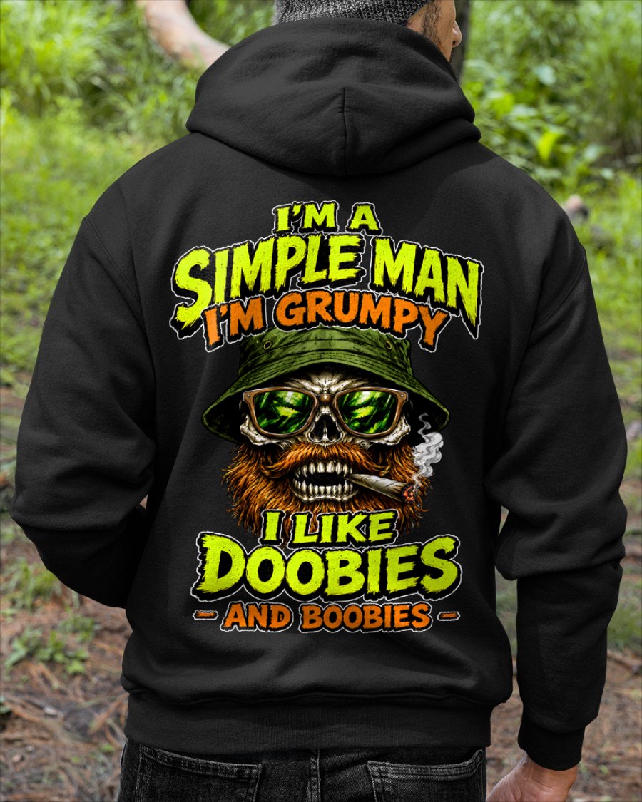 I'M A SIMPLE MAN - Birthday T-Shirt For MAN - TRACY00 (SKU2608-393-00)