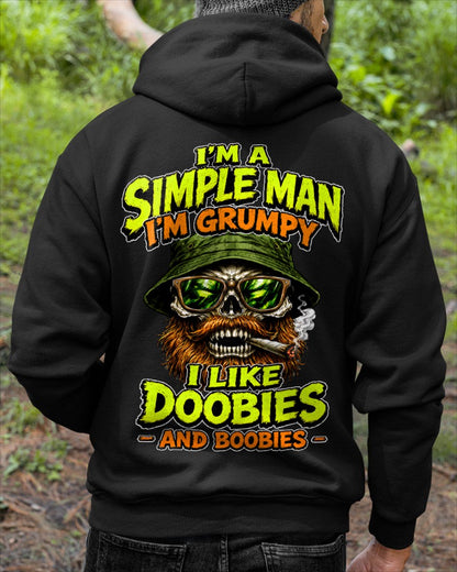 I'M A SIMPLE MAN - Birthday T-Shirt For MAN - TRACY00 (SKU2608-393-00)