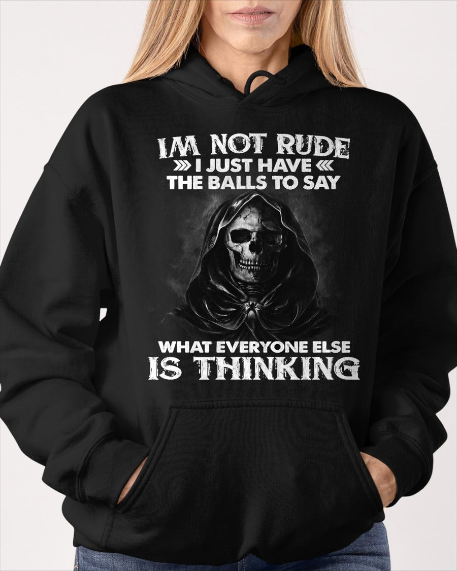 I'M NOT RUDE T-Shirt For WOMAN - TRACY00 (SKU2605-430-00)