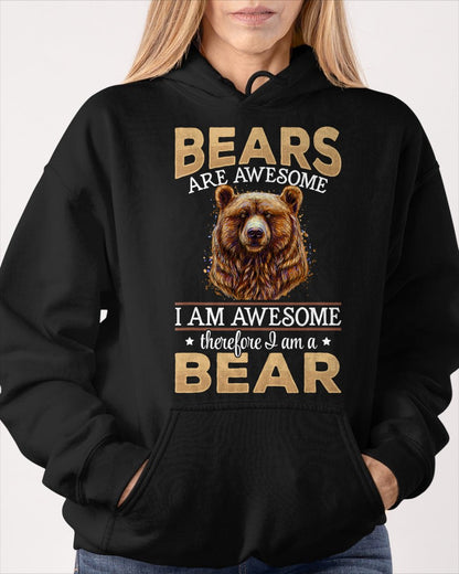 Brown Bear Grizzly Animals - Bears are Awesome T-Shirt For WOMAN - TRACY00 (SKU-TRAN-160502)